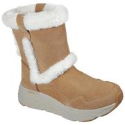 Skechers/斯凯奇女鞋雪地靴中筒靴厚底绒面革冬季保暖900100