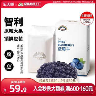 天虹牌蓝莓干500g健康即食，果干果脯儿童零食，休闲特色小吃烘培专用