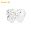巴拉巴拉男女婴童三角衣夏装新生儿包屁衣睡衣凉感舒适两件装