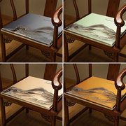 中式红木沙发坐垫实木家具椅垫官帽椅圈椅太师椅茶椅垫家用防滑