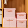衣柜装衣服收纳箱折叠家用神器，大号布艺储物盒筐，整理衣物玩具盒子