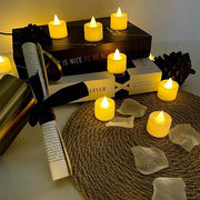 电L子蜡烛led浪漫求婚表白蜡烛创意生日婚庆布置节日用品暖灯