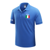 意大利italy国家队服男装，运动翻领polo针织衫，夏装短袖t恤足球衣服