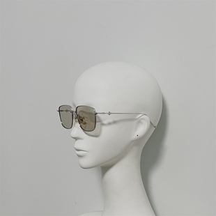 cdm男女式超大框修脸款太阳镜超轻钛，金属大方框装饰镜ins热款