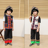 云南彝族服装男童火把节民族，舞蹈演出服童装，56民族服饰儿童服装
