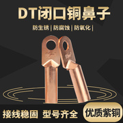 铜接线鼻子铜接线端子，dt-50101625357095120185240平方
