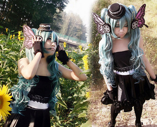 梦工坊  Vocaloid 初音未来 miku magnet版礼服 cosplay服装