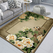 客厅地毯现代简约茶几毯高级吸水ins风北欧轻奢沙发卧室家用地毯