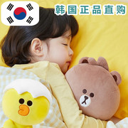 韩国采购LINE FRIENDS迷你系列MINI布朗熊可妮兔公仔玩偶娃娃