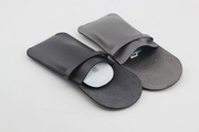 适用于 苹果无线鼠标Magic Mouse2保护套 收纳包袋 皮革皮套 防刮
