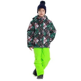 跨境电商PHIBEE菲比小象儿童滑雪服套装加厚外贸冲锋衣裤套
