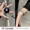 xit适用华为gt3pro手表表带gt4小香风玫瑰，watch3pro皮质watch4pro秋冬gt2pro女士时尚41mm个性22mm手表带