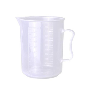 塑料量杯量勺带刻度杯浇水壶，透明浇花水杯，加厚洒水壶家用1000毫升