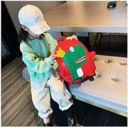 幼儿园入园准备用品书包，韩版可爱卡通恐龙书包，男女童大中小班