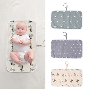 新生儿隔尿垫婴儿外出便携换尿布垫宝宝躺垫Portable Diaper Pad