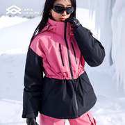 Aria Leisure软壳风衣外套女秋宽松运动跑步休闲登山风衣工装夹克