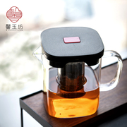 馨玉坊耐热玻璃泡茶壶过滤茶水分离家用沏茶冲茶器茶具飘逸杯套装