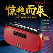 Subor/小霸王W18蓝牙音箱插卡U盘FM收音机晨练跳舞USB录音播放器