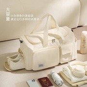 旅行包女大容量手提包健身包男款(包男款，)干湿分离出差登机包可折叠行李袋