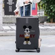 米奇涂鸦可坐行李箱男学生拉杆皮箱，结实耐用旅行箱迪士尼20寸