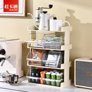 茶包收纳盒胶囊咖啡架办公室茶水间桌面茶叶整理盒零食置物架