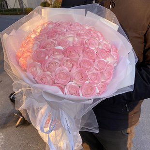 玫瑰花束香皂花永生花，毕业情人节送女友生日礼物女生母亲节送妈妈