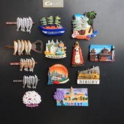 西班牙意大利旅游纪念工艺品手工彩绘磁性冰箱贴 装饰品伴手礼