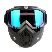 户外骑行军迷面罩战术装备软弹CS面具儿童摩托车防雾防风沙护目镜
