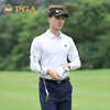 美国PGA 高尔夫服装男士春夏长袖T恤高尔夫polo衫运动男装球服