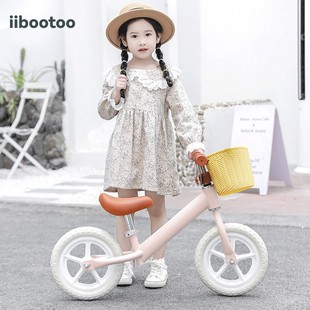 儿童平衡车无脚踏1-3岁宝宝溜溜骑行滑行步车男女孩玩具自行单车5