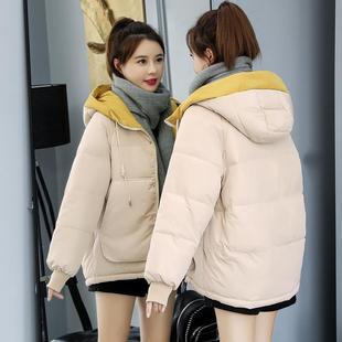 冬装棉服女短款韩版宽松羽绒棉衣外套加厚棉袄反季2023年