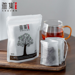 雅集茶具茶包袋一次性茶叶包装小包泡茶过滤袋玉米纤维食品级分装