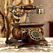 复古电话机家用欧式仿古电话机时尚创意古典座机办公电话无线插卡