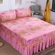 加厚单件床裙席梦思，床罩床套韩式床单，床笠防滑1.0m1.8米2.0米
