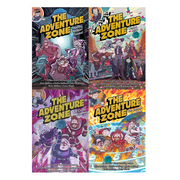 英文原版theadventurezone探险地带4册合售全彩版图像，式绘本小说青少年奇幻文学幽默冒险故事读物