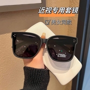 偏光套镜2024墨镜男开车专用夏季太阳镜女高级感眼镜夹片上的