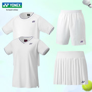 YONEX尤尼克斯网球服男女24网球短袖T恤快干上衣 10561EX