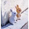 花园装饰小兔子摆件，庭院户外幼儿园装饰摆件，工艺品雕塑仿真兔子