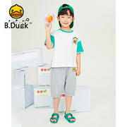 b.duck小黄鸭童装，儿童夏季针织，七分裤105-150码bf2352066