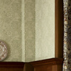 北欧现代墙纸万寿菊客厅卧室墙布壁布金盏花壁纸单色剪影经典复古