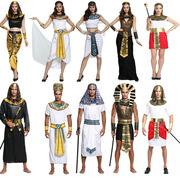 埃及狮身人面像埃及艳后衣服尼罗河法老王，套装黑色罗马武士服装