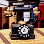 复古怀旧老式电话机摆件酒吧咖啡馆店铺服装店橱窗装饰道具摆设