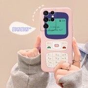 手机壳可爱粉色搞怪手机老人机