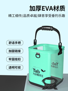 Tab打水桶钓鱼手提式便携加高多功能取水桶可折叠加厚底桶活鱼桶