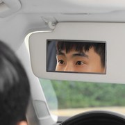 适用海马7X福美来F7汽车遮阳板化妆镜车K载副驾驶遮光板加装梳妆