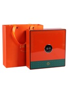 橙色海参包装盒高档半斤一斤淡干海参礼盒空盒干海参盒子