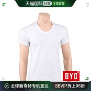韩国直邮BYC 男士 基本款 短袖 白色 白色 背心