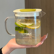 comika玻璃茶壶耐热耐高温家用泡，茶壶内置滤网夏季水壶茶水分离壶