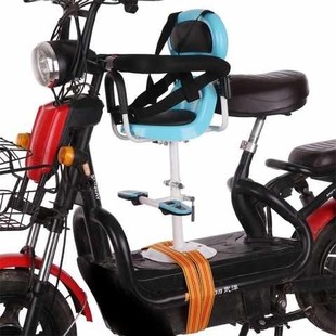 摩托车前置电动坐椅子，儿童摩托车踏板车宝宝，安全座椅电动座椅电瓶