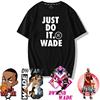 NBA韦德3号纪念退役篮球运动训练短袖T恤WADE热火队衣服男女半袖